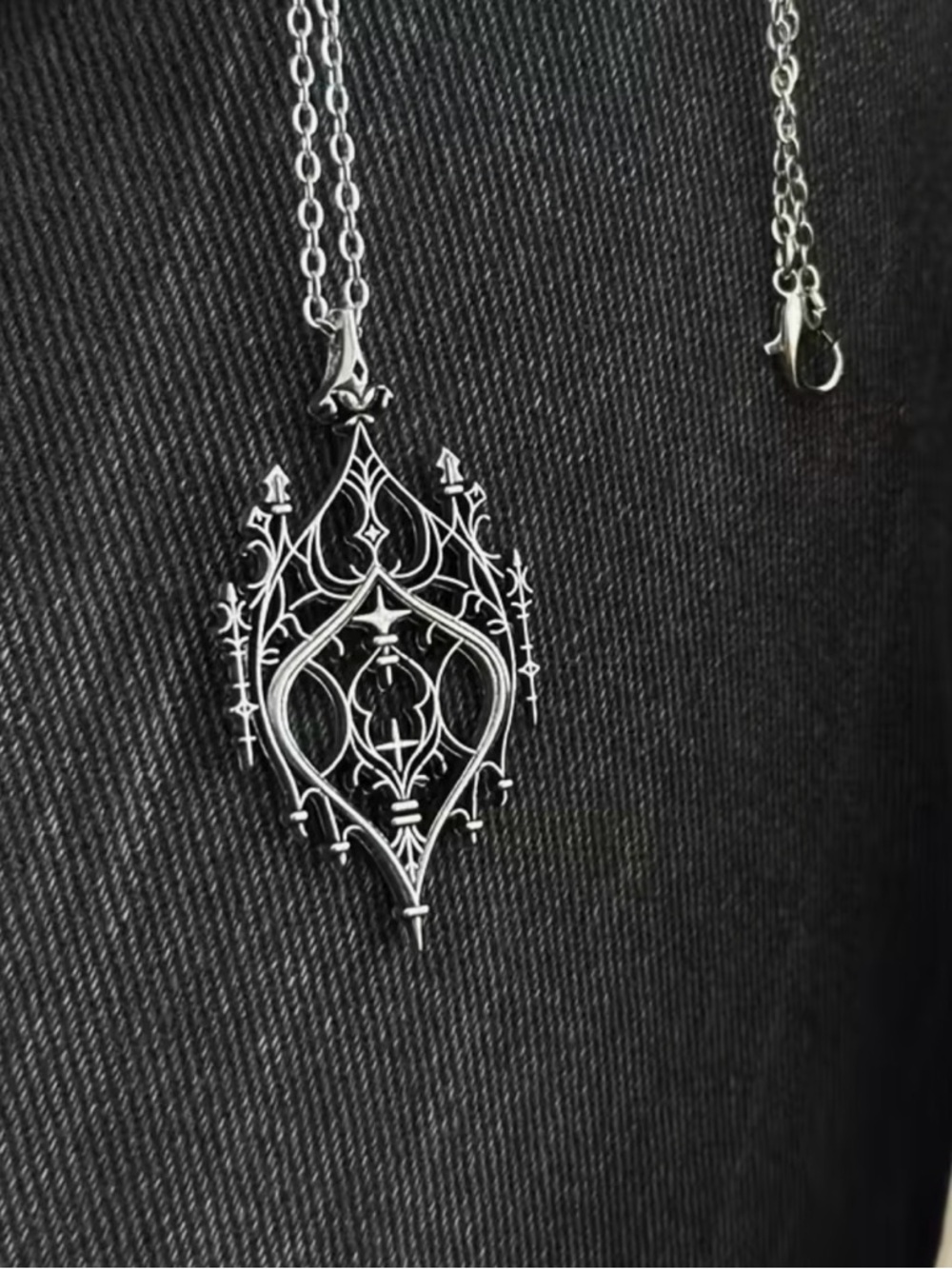Cross Retro Gothic Fantasy Necklace NEW Jewelry Fashion Women Beauty Men Decor